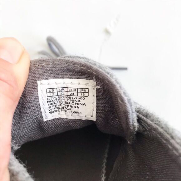 Gap kids gray lace up shoes EUC size 12 - Picture 6 of 7